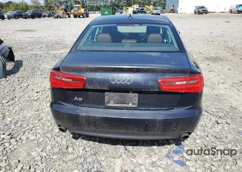 2014 Audi A6 Premium Plus z USA, uszkodzony, nr VIN WAUGFAFC4EN143366